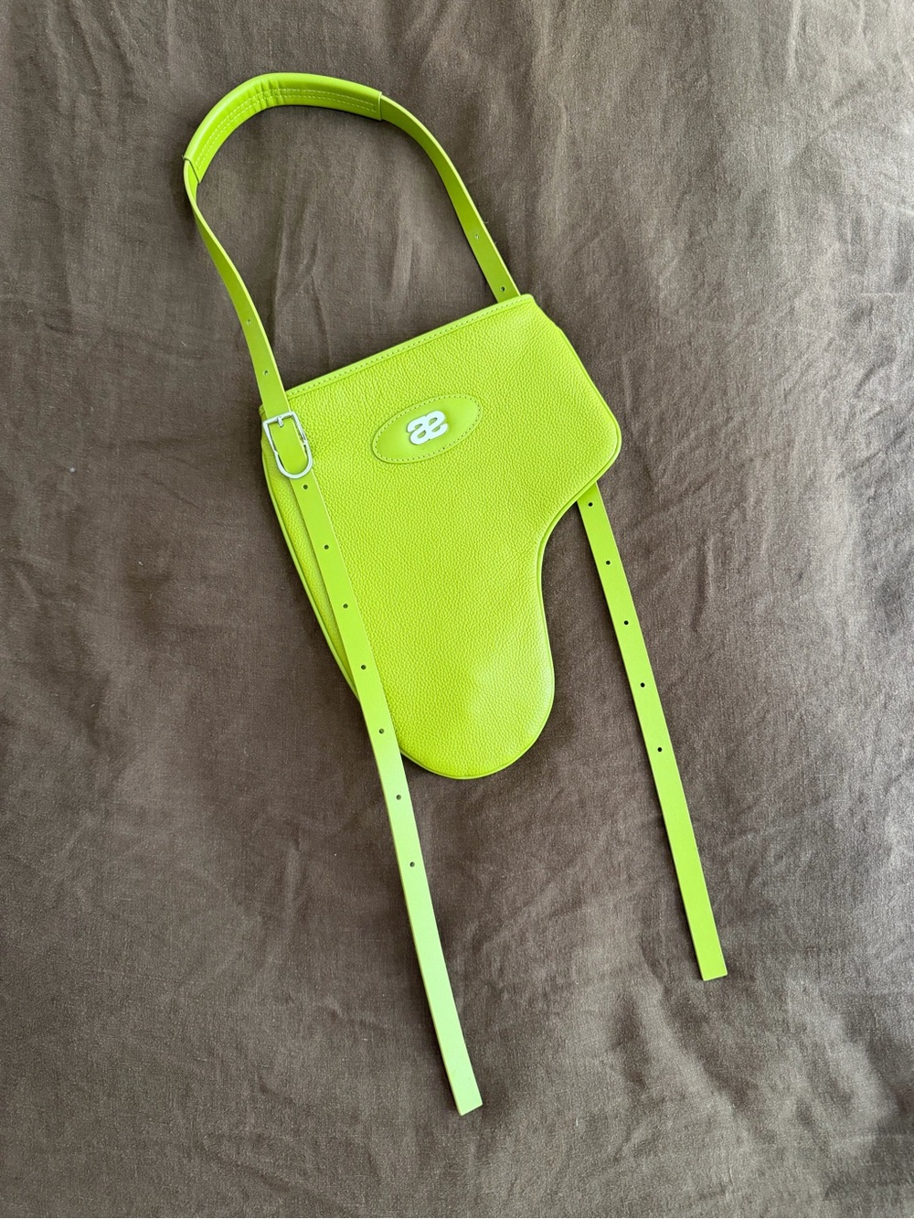 Neon Lime Women’s Shoulder Bag - Bright Green Fashion Tote